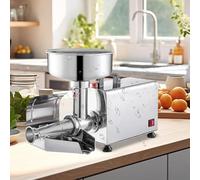 Passapomodoro Elettrico Commerciale Colino elettrico commerciale, 450 W di potenza elevata per salsa di fragole e mirtilli fatta in casa, passaverdure e produttore di salse da 160 kg/h