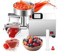 Passapomodoro Elettrico Commerciale Colino elettrico commerciale, pressa per alimenti e macchina per salse in acciaio inossidabile, per salsa fatta in casa, fragole, mirtilli, 220 V