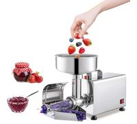 Passapomodoro Elettrico Commerciale Colino elettrico, macchina per la macinazione commerciale, pressa per alimenti in acciaio inossidabile per salsa fatta in casa, di fragole e mirtilli