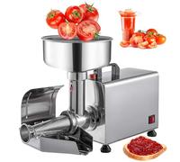 Passapomodoro Elettrico Commerciale Colino per macinazione industriale da 450 W, in acciaio inox, elettrico e pressa per salsa di fragole e mirtilli
