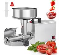 Passapomodoro elettrico da 450 W, in acciaio inox 304, ideale per marmellate e salse.