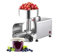 Passapomodoro Elettrico In Acciaio Inox For Passata, Purea E Marmellata | Spremifrutta Commerciale, Lavora Fino A 330 Libbre/ora, Imbuto Grande, For Fragole E Mirtilli