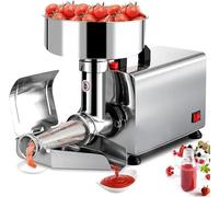 Passapomodoro Elettrico,Macchina per marmellate del pomodoro in acciaio inox da 450W,per salsa di pomodoro, fragole e mirtilli,Macchina per salse