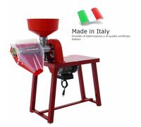 Passapomodoro elettrico a motore elettrico Palumbo Pavi TS PLAST montato su banco - 335 W