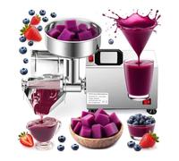 Passapomodoro Elettrico Professionale Inox 304, Motore 450W Con Raffreddamento, Separatore Semi E Pelle, Per Marmellate, Salse Di Frutta E Preparazioni Gastronomiche