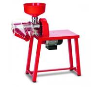 Passapomodoro elettrico a motore elettrico Palumbo Pavi TS PLAST montato su banco - 335 W