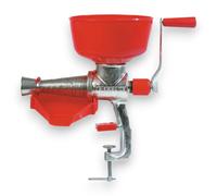 Passapomodoro manuale con imbuto e cono in acciaio inox per cucina