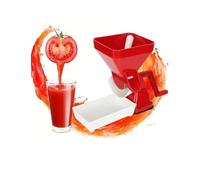 Passapomodoro. Pomodoro spinoso in acciaio inossidabile ad alta durezza Ingresso di grande capacità realizzato in PP sicuro e resistente Manovella manuale portatile e conveniente