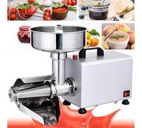Passapomodoro professionale, scolapasta elettrico in acciaio inox da 450 W e pressa per frutta per la preparazione di salse