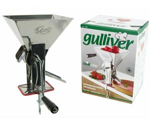 PASSAPOMODORO SPREMIPOMODORO MANUALE GULLIVER IN ACCIAIO INOX OMAC MADE IN ITALY