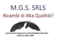 PASSARUOTA LOCARO POSTERIORE DESTRO PARTE ANTERIORE AUDI A3 2003>2008