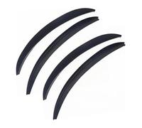 Passaruota Parafanghi 2/4 Pz Paraspruzzi Auto In Fibra Di Carbonio Parafanghi Paraspruzzi Arco Ruota Sopracciglio Labbra Strisce Trim(4pcs)