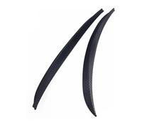 Passaruota Parafanghi 2/4 Pz Paraspruzzi Auto In Fibra Di Carbonio Parafanghi Paraspruzzi Arco Ruota Sopracciglio Labbra Strisce Trim(2pcs)
