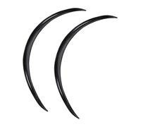 Passaruota Parafanghi Paraspruzzi 73 Centimetri 29 "Ruota Sopracciglio Arco Fender Flares Copertura Trim Parafanghi Labbro Universale Auto(2PCS black)