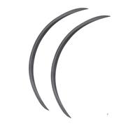 Passaruota Parafanghi Paraspruzzi 73 Centimetri 29 "Ruota Sopracciglio Arco Fender Flares Copertura Trim Parafanghi Labbro Universale Auto(2PCS carbon fiber)