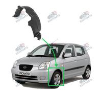 Passaruota Parasassi Locaro Anteriore Sinistro Per Kia Picanto 2004 - 2007