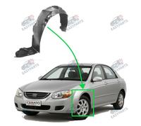 Passaruota Parasassi Locaro Riparo Anteriore Sinistro Per Kia Cerato 2003 - 2007