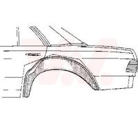 Passaruota Posteriore Destra per Mercedes-Benz Coupé C123 Saloon