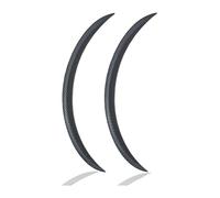 Passaruota Protezione 2 Pezzi Paraspruzzi Protezione Rivestimento Universale Carrozzeria Fender Flare Passaruota In Gomma Sopracciglio Labbro Adesivo Striscia Antigraffio(Carbon Fiber 43cm)
