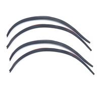 Passaruota Protezione Kit Carrozzeria Copertura Protettiva Fango Trim Universal Car Truck Wheel Sopracciglia Fender Flares Arch Parafango Labbro(4pcs Carbon Fiber)