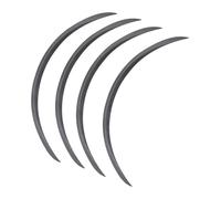 Passaruota Protezione Paraspruzzi 73 Centimetri 29 "Ruota Sopracciglio Arco Fender Flares Copertura Trim Parafanghi Labbro Paraspruzzi Universale Auto Paraspruzzi(4PCS carbon fiber)