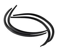 Passaruota Protezione Striscia Antigraffio Adesivo Paraspruzzi Guardia Trim Universale 4 Pezzi Car Truck Body Fender Flare Gomma Passaruota Sopracciglio Labbro(Carbon Fiber)