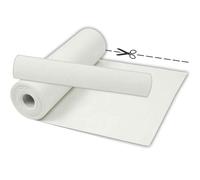 MASTERBRICO Passatoia Bianca Matrimonio, Tappeto Bianco Sposa per Navata Nunziale Chiesa, Cerimonia Festa ed Eventi, con Pellicola Protettiva (1x15mt, BIANCO)
