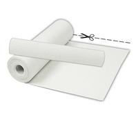 Passatoia Bianca Matrimonio, Tappeto Bianco Sposa per Navata Nunziale Chiesa, Cerimonia Festa ed Eventi, con Pellicola Protettiva (1x5mt, BIANCO)