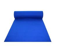 Passatoia Blu Antiscivolo da Cerimonia, Tappeto Runner per Matrimoni, Chiesa, Eventi e Fiere, Ricevimenti, Allestimenti e Sfilate, Moquette Tessuto Resistente, Facile da Posare, Larghezza 1 metro