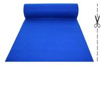 PASSATOIA BLU GUIDA TAPPETO CERIMONIE EVENTI NEGOZI MATRIMONI ROTOLO 1x50mt