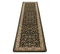 Passatoia corridoio, tappeto ROYAL ADR, Classico, tradizionale, per il corridoio, la hall, la sala, di alta qualità verde 60x250 cm