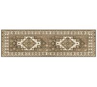 Passatoia da cucina, 100% Made in Italy, Tappeto antimacchia con stampa digitale, Runner antiscivolo e lavabile, Modello Vintage - Corina, cm 100x52