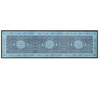 Passatoia da cucina, 100% Made in Italy, Tappeto antimacchia con stampa digitale, Runner antiscivolo e lavabile, Modello Vintage - Cordova, cm 180x52