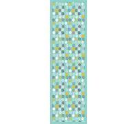 Passatoia da cucina, 100% Made in Italy, Tappeto antimacchia con stampa digitale, Runner antiscivolo e lavabile, Modello Amaury, cm 180x52