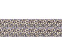 Passatoia da cucina, 100% Made in Italy, Tappeto antimacchia con stampa digitale, Runner antiscivolo e lavabile, Modello Vintage - Clarity, cm 180x52