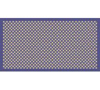 Passatoia da cucina, 100% Made in Italy, Tappeto antimacchia con stampa digitale, Runner antiscivolo e lavabile, Modello Flowers - Bette, cm 100x52