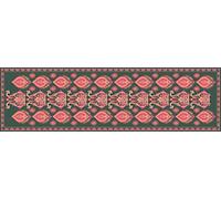 Passatoia da cucina, 100% Made in Italy, Tappeto antimacchia con stampa digitale, Runner antiscivolo e lavabile, Modello Vintage - Clelie, cm 180x52