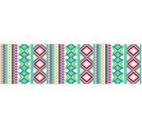 Passatoia da cucina, 100% Made in Italy, Tappeto antimacchia con stampa digitale, Runner antiscivolo e lavabile, Modello Vintage - Claribel, cm 100x52