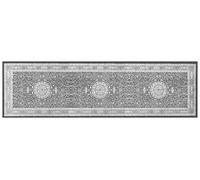 Passatoia da cucina, 100% Made in Italy, Tappeto antimacchia con stampa digitale, Runner antiscivolo e lavabile, Modello Vintage - Corentin, cm 140x52