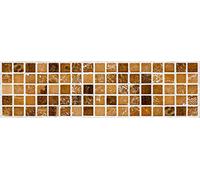 Passatoia da cucina, 100% Made in Italy, Tappeto antimacchia con stampa digitale, Runner antiscivolo e lavabile, Modello Alisha, cm 140x52