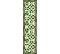 Passatoia da cucina, 100% Made in Italy, Tappeto antimacchia con stampa digitale, Runner antiscivolo e lavabile, Modello Geometrico - Dominique, cm 240x52
