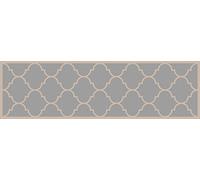 Passatoia da cucina, 100% Made in Italy, Tappeto antimacchia con stampa digitale, Runner antiscivolo e lavabile, Modello Dalia, cm 140x52