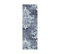 Passatoia da cucina, 100% Made in Italy, Tappeto antimacchia con stampa digitale, Runner antiscivolo e lavabile, Modello Geometrico - Delfina, cm 240x52