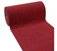 Passatoia Ingresso Esterno Interno Su Misura Al Metro H100 Cm Tappeto Asciugapassi Moquette Rosso
