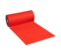 Passatoia rossa moquette tappeto rosso cerimonia natalizio fiere congressi matrimonio antiscivolo Red Carpet Larg 1 e 2 mt VENDITA AL METRO (Larghezza 2 mt)