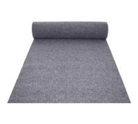 Passatoia Tappeto moquette guida passatoia per interno esterno Rossa H 1 x 30 mt (3,3 euro al metro ) Peso totale: 620 gr Spessore 3 mm Resistenza al fuoco:BFL-S8 colore Grigio grigio