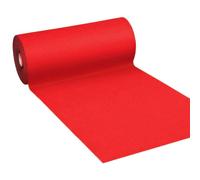 Passatoia Tappeto moquette guida passatoia per interno esterno Rossa H 1 x 30 mt (3,3 euro al metro ) Peso totale: 620 gr Spessore 3 mm Resistenza al fuoco:BFL-S8 colore Rosso rosso