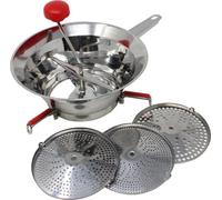Passatutto passaverdure legumi in acciaio 24 cm 3 dischi pedrini