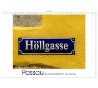 Passau die Barockstadt an der Donau (Wandkalender 2026 DIN A4 quer), CALVENDO Monatskalender: Auf Entdeckungstour in der Dreiflüssestadt Passau