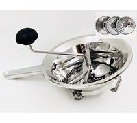 Passaverdura in Acciaio Inox, Made in Italy, di Alta qualità, Diametro 24 cm